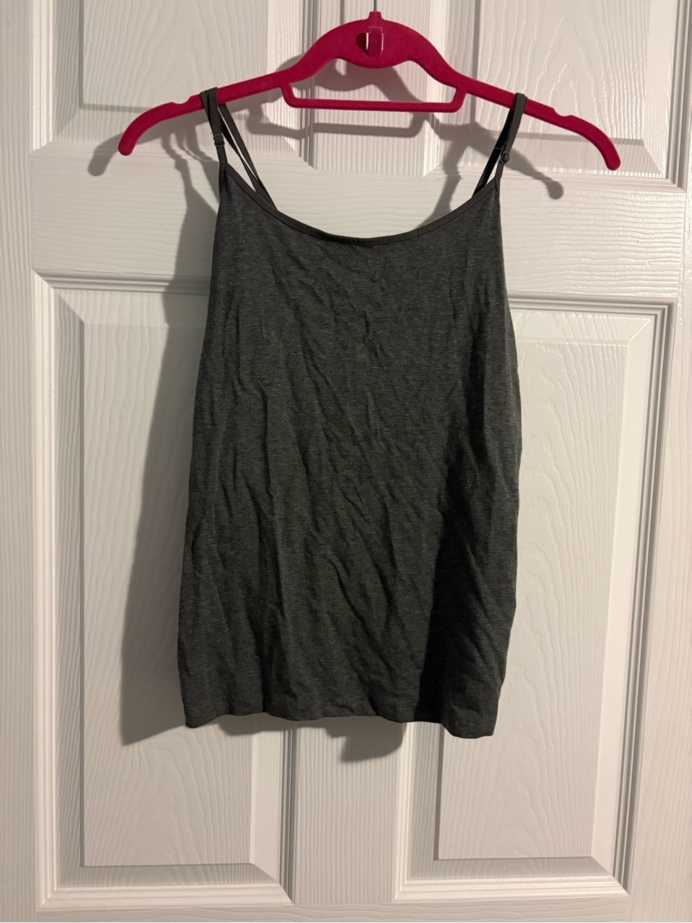 Time and tru Women's Charcoal Grey Cami Tank Top